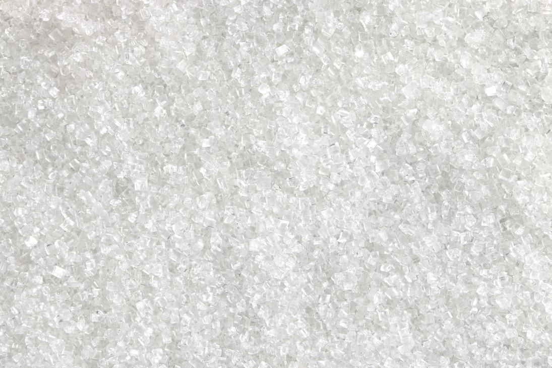 White sugar texture and background